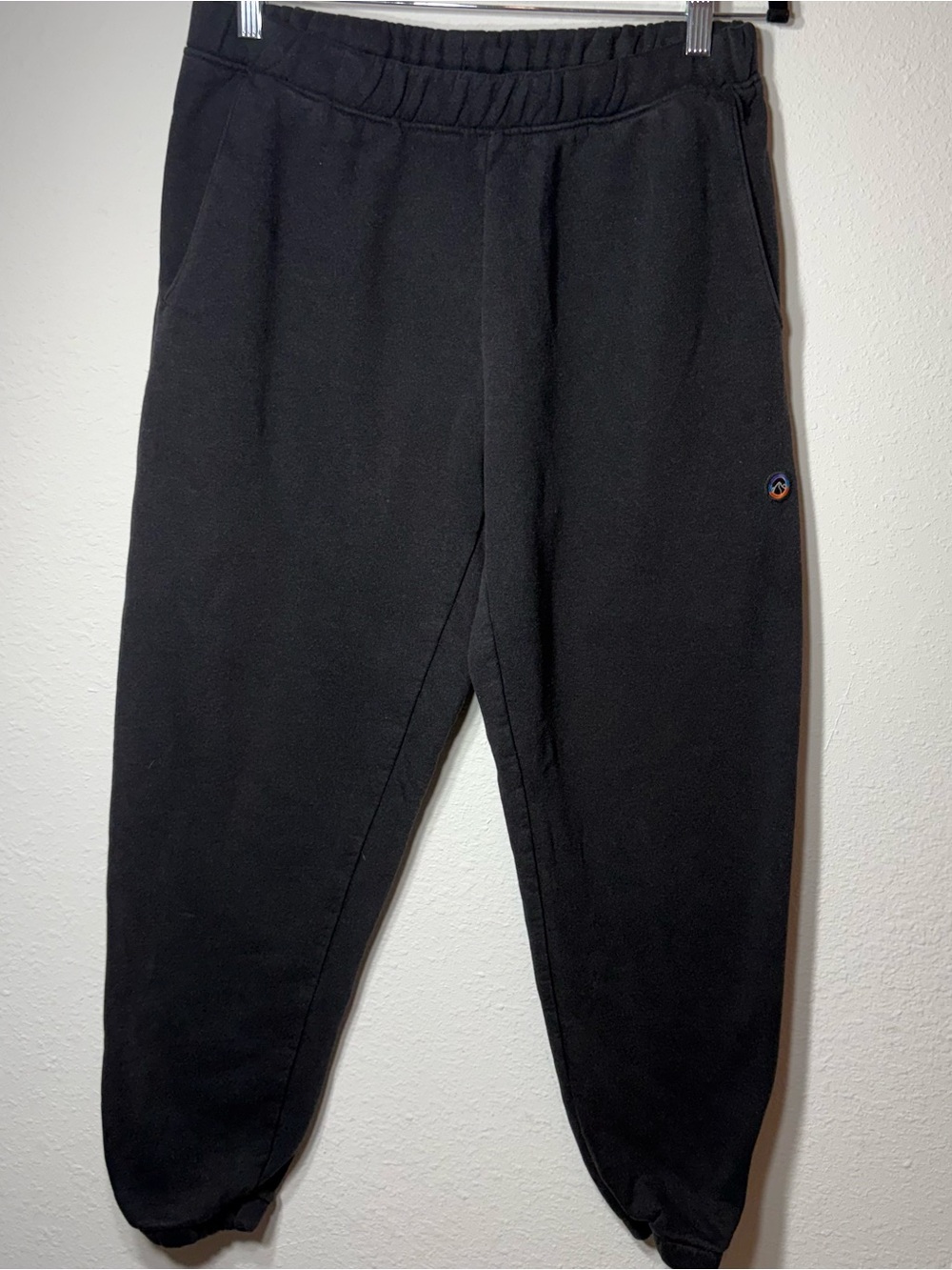 Patagonia Men’s Fitz Roy Icon Uprisal Sweatpants Washed Black Size Medium